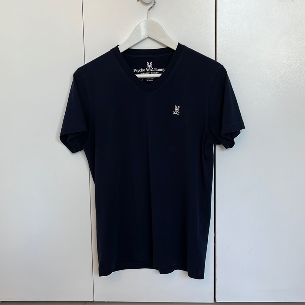 (Size 3) Dark blue Psycho Bunny t-shirt.